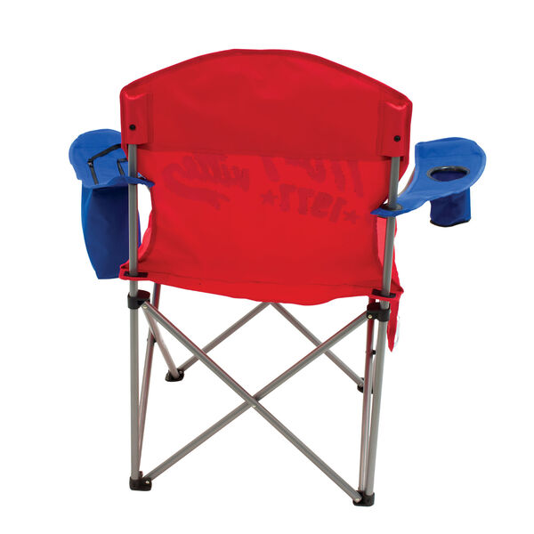 Blue and Red 1977 Quad Chair, image 3