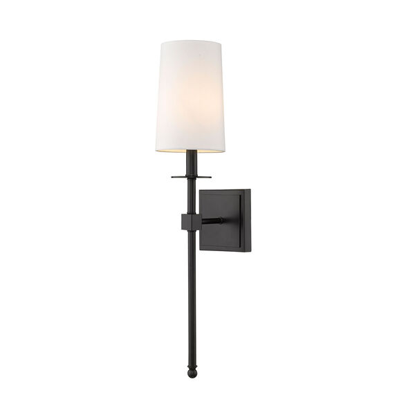 Camila Matte Black One-Light Wall Sconce, image 5