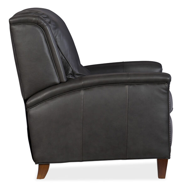 Kelly Gray Leather Recliner, image 2
