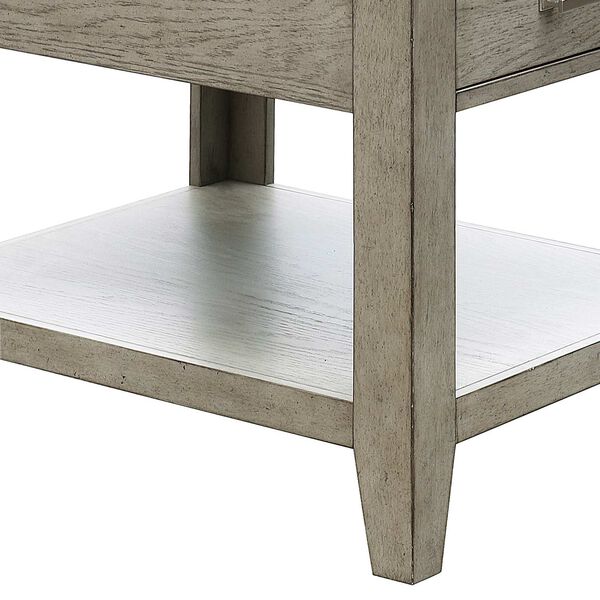 Essex Gray Wood End Table, image 5