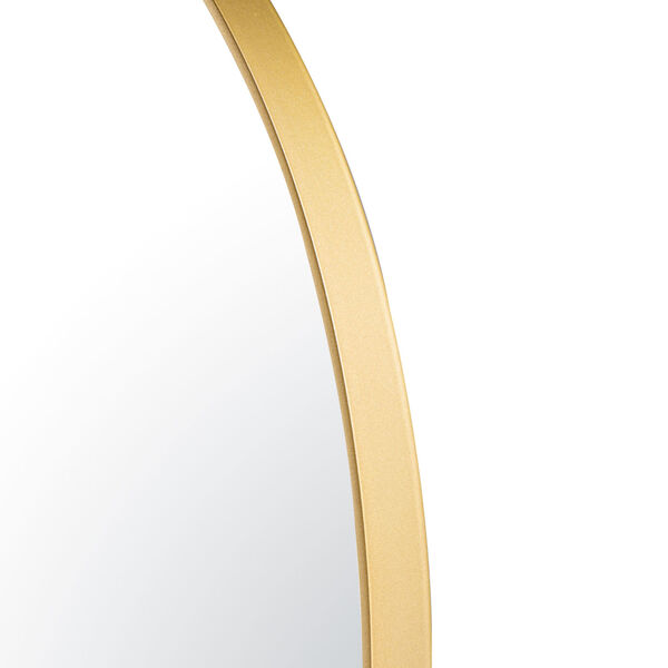 Capsule Gold 22 x 40 Inch Wall Mirror, image 5