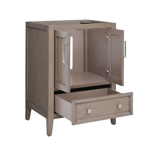 Everette Gray Oak 24-Inch Vanity Cabinet, image 3