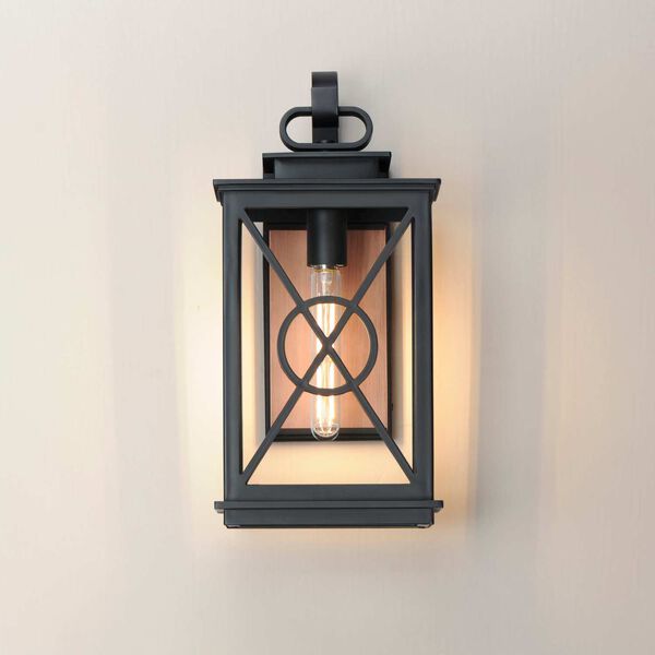 Yorktown VX Black Aged Copper One-Light Outdoor Wall Sconce, image 3