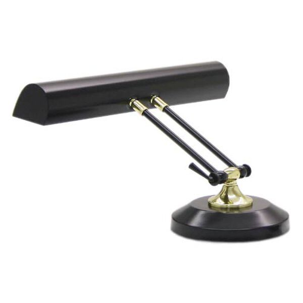 Adjustable 14-Inch Small Black Piano Lamp, image 1
