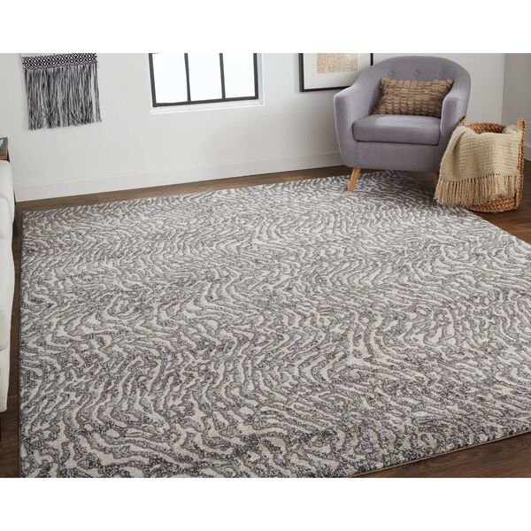 Vancouver Gray Taupe Ivory Area Rug, image 3