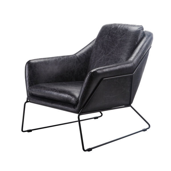 Greer Black Club Chair, image 2