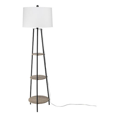 Industrial Floor Lamps Bellacor, 3 Tier Shelf Floor Lamp Kirklands