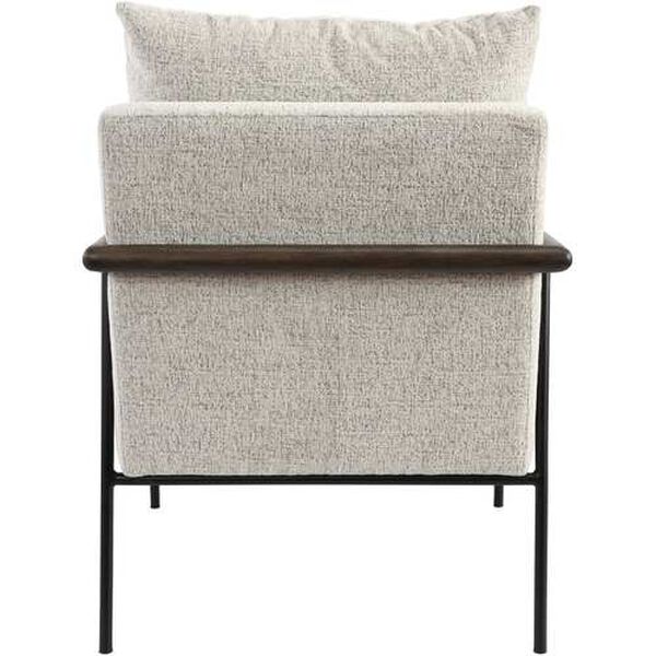 Ainsley Beige and Black Accent Chair, image 4