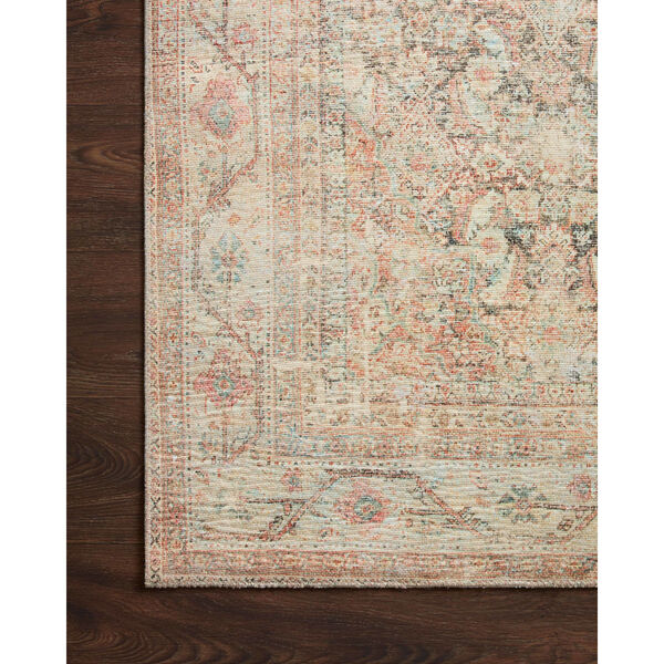 Adrian Natural and Apricot Runner Rug, image 6