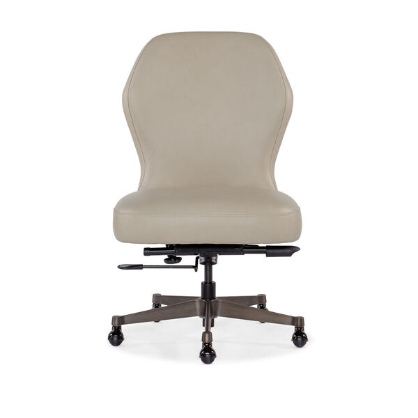 Grey and Gunmetal Executive Swivel Tilt Chair, image 4