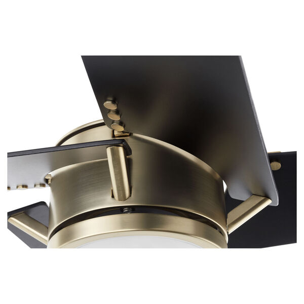 Axis Aged Brass 54-Inch LED Ceiling Fan, image 3