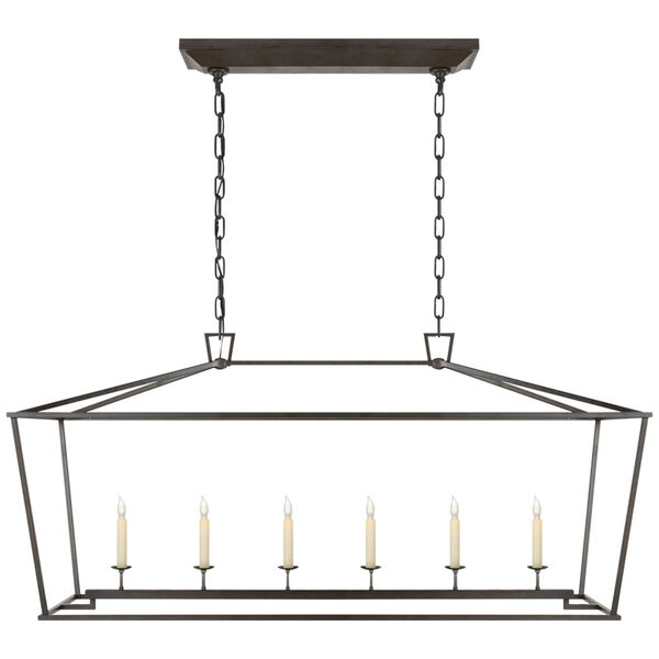 Darlana Linear Lantern By Chapman and Myers, image 1