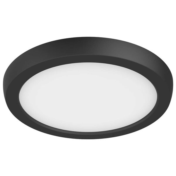 Blink Pro Black Seven-Inch Integrated LED Flush Mount, image 1