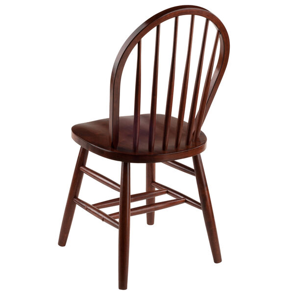 Windsor Walnut Chair, Set of 2, image 6