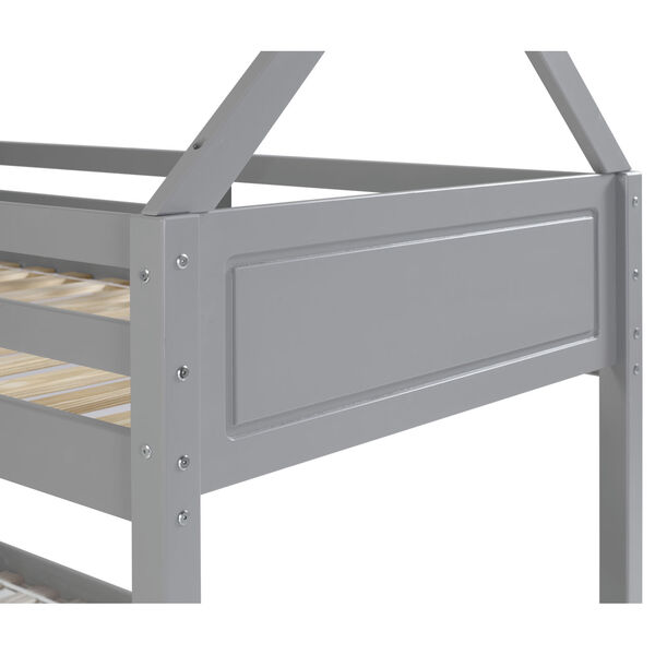Emery Grey Twin Bunk Bed, image 4
