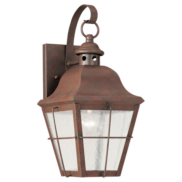 Colonial Copper One-Light Outdoor Wall Mount, image 1