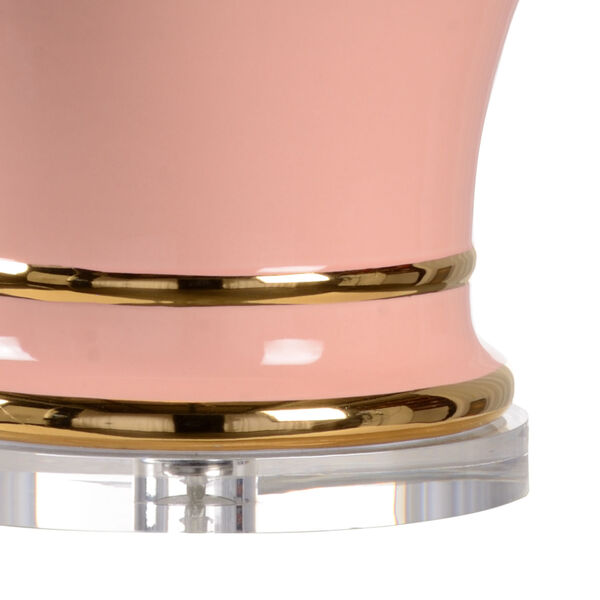 Shayla Copas Coral Glaze and Metallic Gold One-Light Table Lamp, image 2