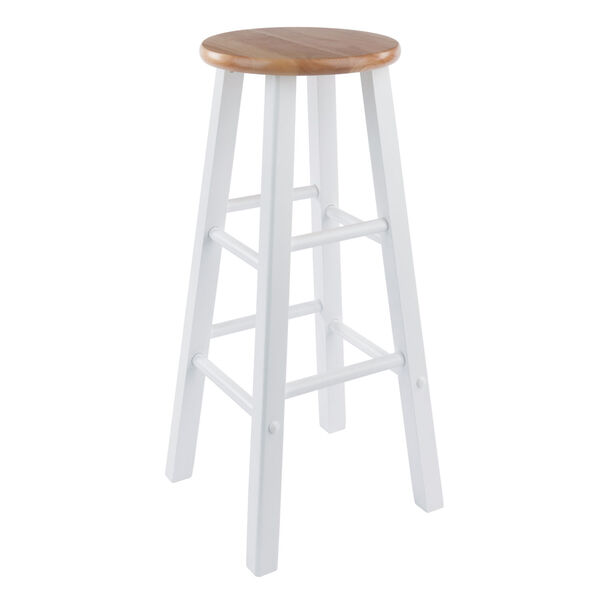 Element Natural and White Bar Stool, Set of 2, image 4