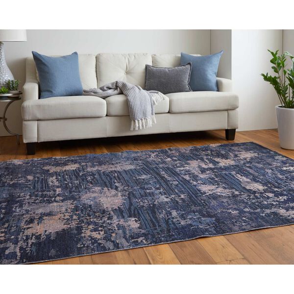 Mathis Blue Pink Area Rug, image 4