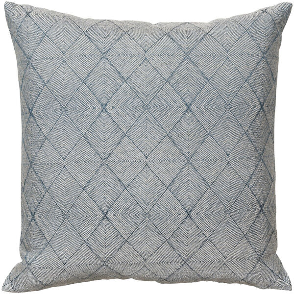 Messina Teal 18-Inch Pillow With Polyester Fill, image 1