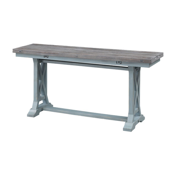 Bar Harbor Blue 64-Inch Console Table, image 1