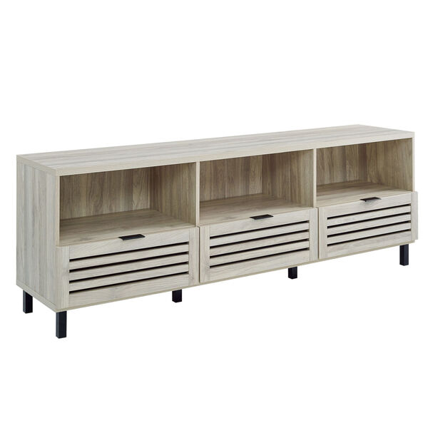 Birch TV Stand with Three Shelves, image 2