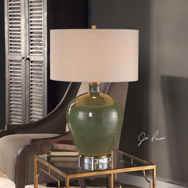 Elva Emerald One-Light Table Lamp, image 2