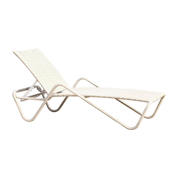 Athens Canvas Aruba Chaise Lounge with Cushion, image 1