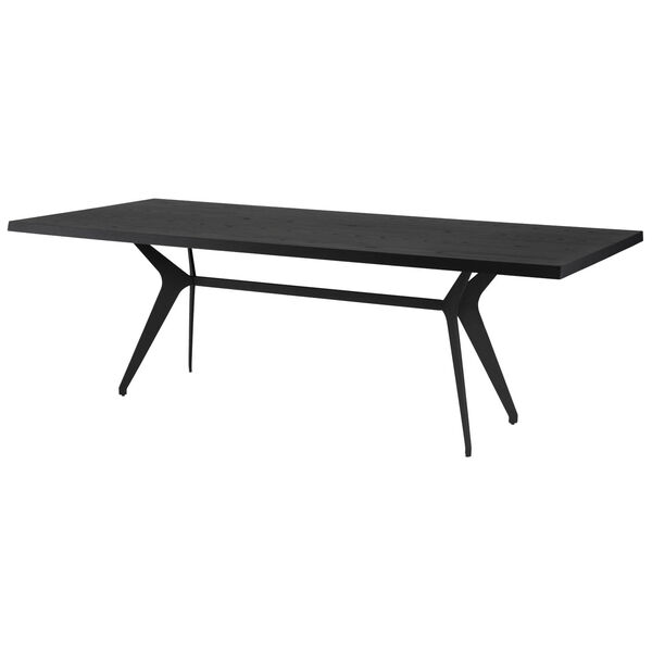 Daniele Onyx and Black Dining Table, image 5