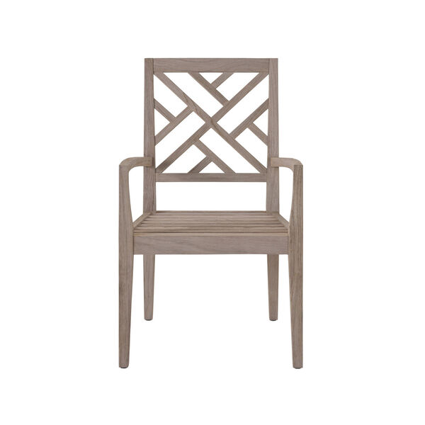La Jolla Natural Weathred Teak  Dining Chair, image 4