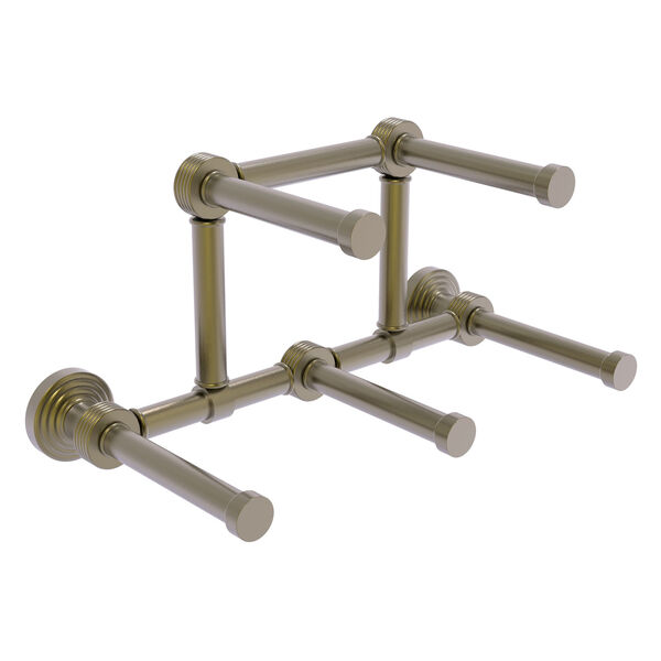 Waverly Place Antique Brass Five Roll Toilet Paper Holder, image 2