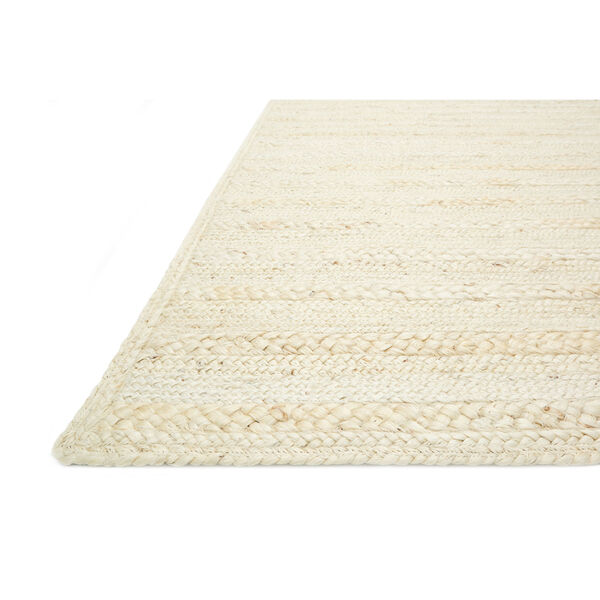 Crafted by Loloi Ludlow Ivory Rectangle: 7 Ft. 9 In. x 9 Ft. 9 In. Rug, image 2
