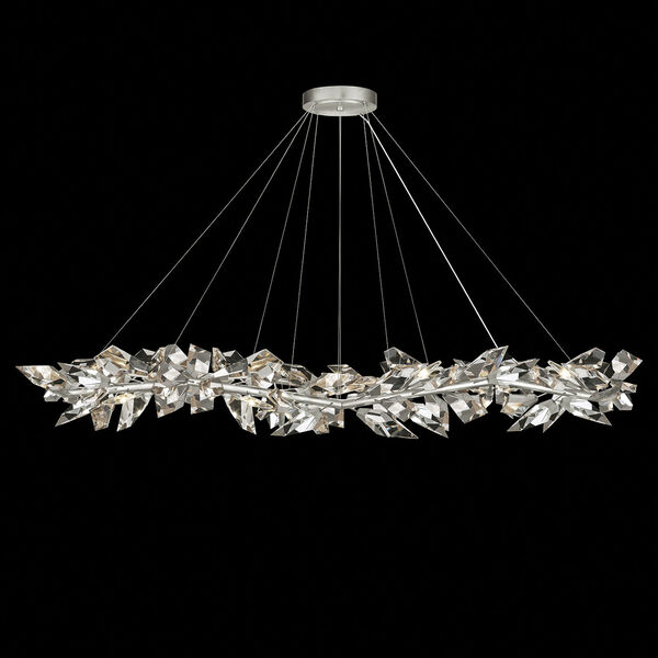 Foret Silver 15-Light Pendant, image 1