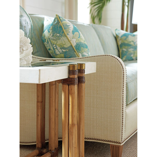 Twin Palms Brown Los Cabos Lamp Table, image 3