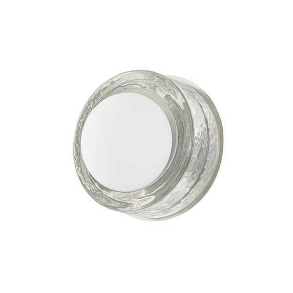 Mackay Polished Nickel One-Light Round Wall Sconce, image 1