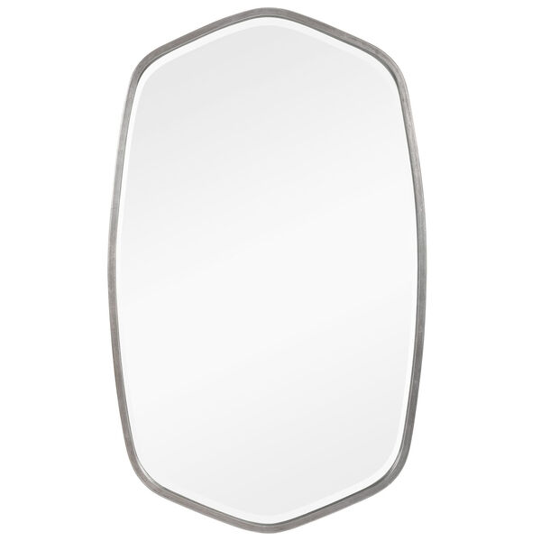 Duronia Brushed Silver Mirror, image 2