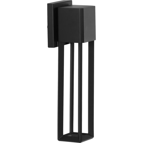 Z-1090 Matte Black Five-Inch LED Outdoor Wall Sconce, image 1