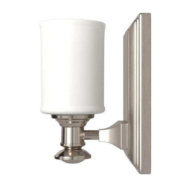 Harbour Point Brushed Nickel One Light Bath Fixture, image 7