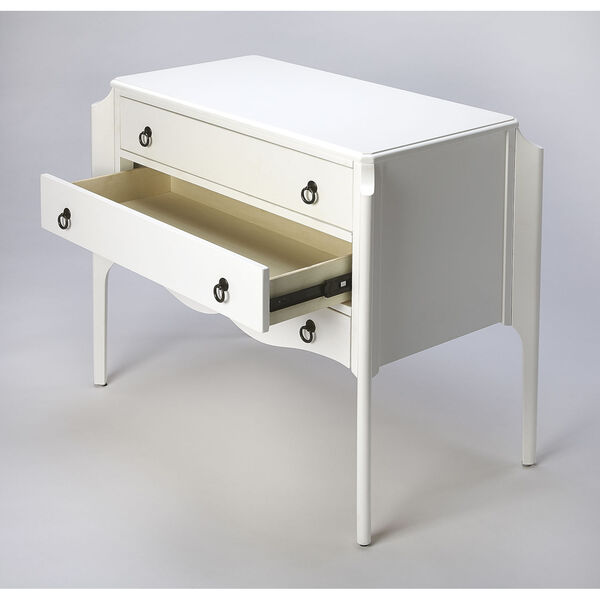 Wilshire Glossy White Accent Chest, image 3