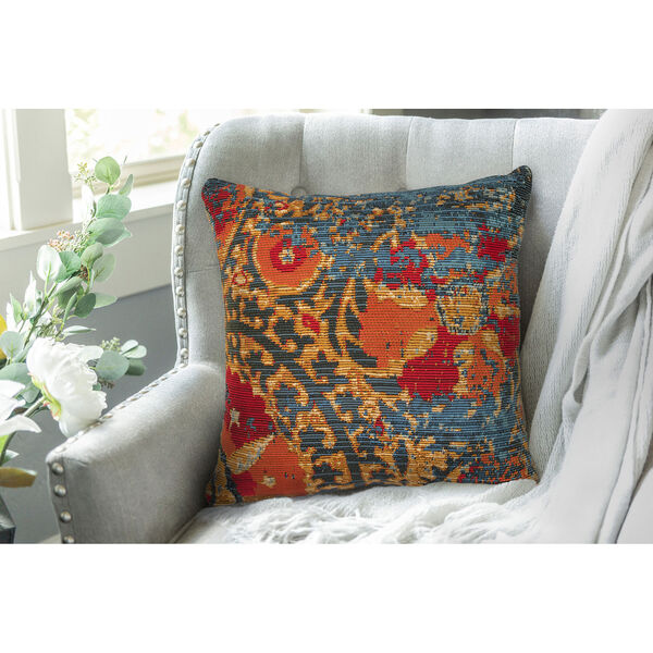 Marina Blue Liora Manne Suzanie Indoor-Outdoor Pillow, image 3