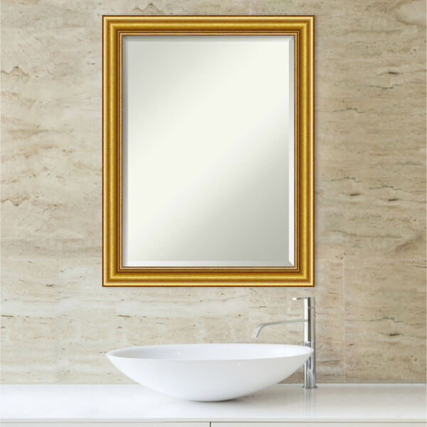 Townhouse Gold 22W X 28H-Inch Bathroom Vanity Wall Mirror, image 5