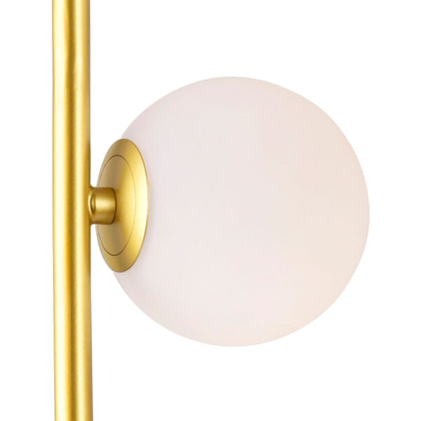 Celeste Medallion Gold Three-Light LED Pendant, image 3