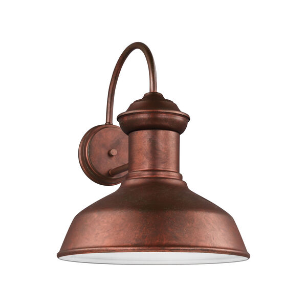 Fredricksburg Weathered Copper 13.5-Inch One-Light Outdoor Wall Sconce, image 1
