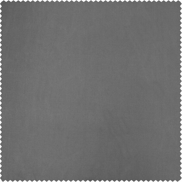 Platinum Grommet Blackout Faux Silk Taffeta Single Panel Curtain 50 x 96, image 7