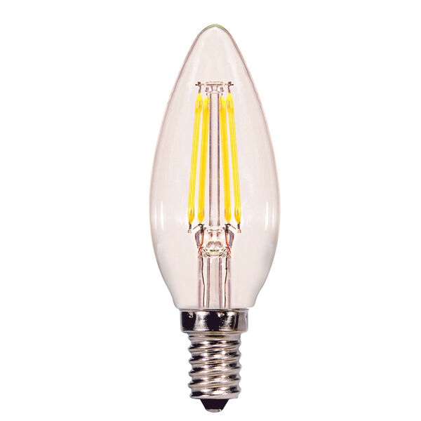 SATCO Satco 4W 4000K C11 B12 Filament LED Bulb, image 1