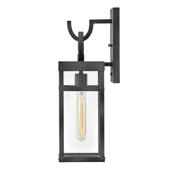Porter Aged Zinc One-Light LED 19-Inch Outdoor Wall Mount, image 6