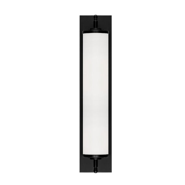 Foster Matte Black 24-Inch One-Light Wall Sconce, image 2