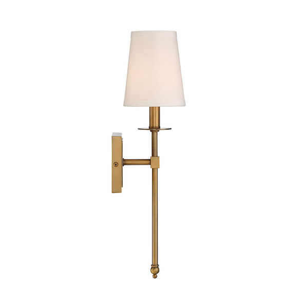 Linden Warm Brass Five-Inch One-Light Wall Sconce, image 2