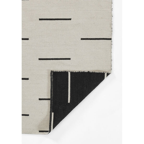 Malmo Ivory and Black Indoor/Outdoor Rug, image 5