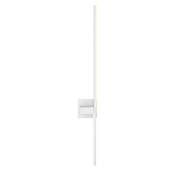 White Three-Inch LED Wall Sconce 13 Watt, image 1